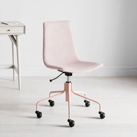 Modern Slope Upholstered Office Chair West Elm United Kingdom