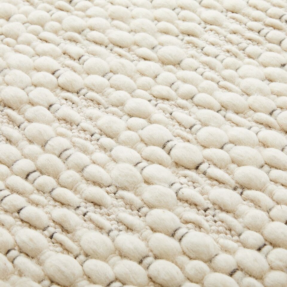 Slub Stripe Sweater Rug - Modern Hand-Loomed Wool Rug | West Elm UK