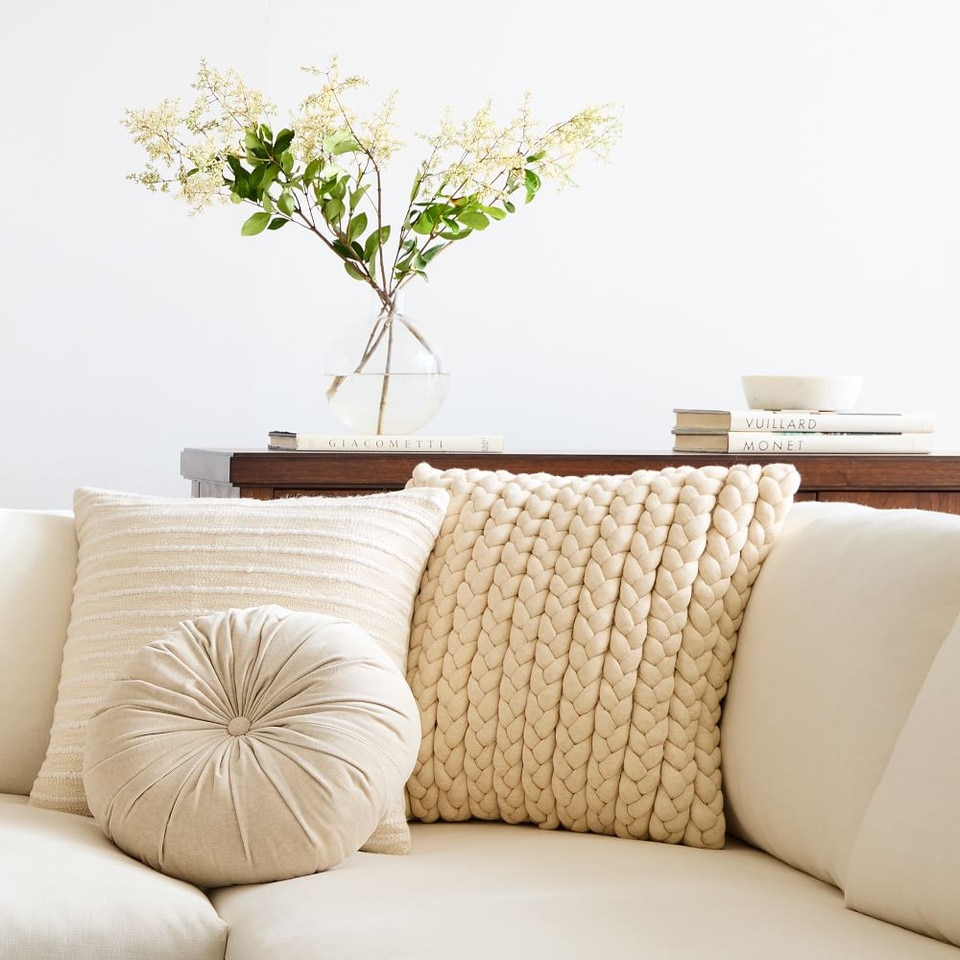Soft Corded Cushion Cover