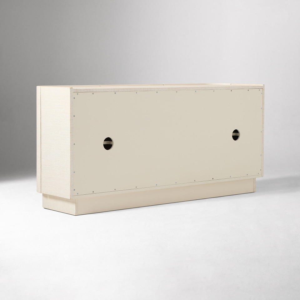 Solstice Painted Raffia Sideboard (163 cm)