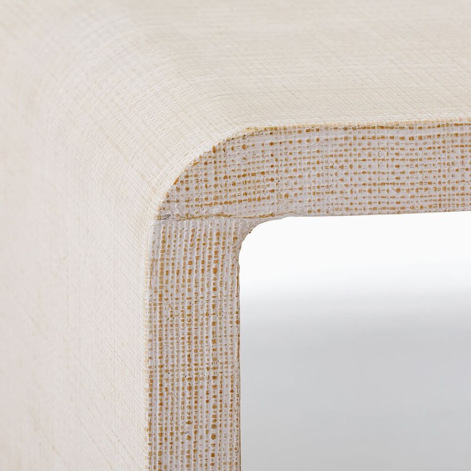 Solstice Painted Raffia Coffee Table (127 cm)