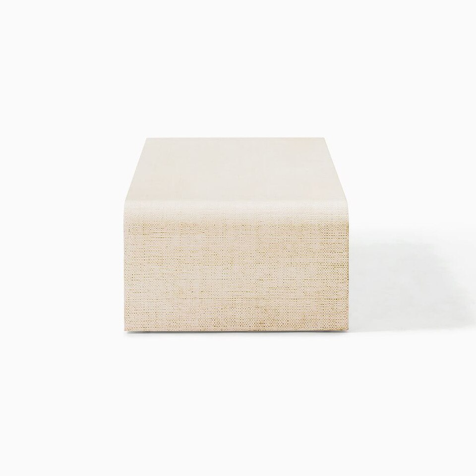 Solstice Painted Raffia Coffee Table (127 cm)