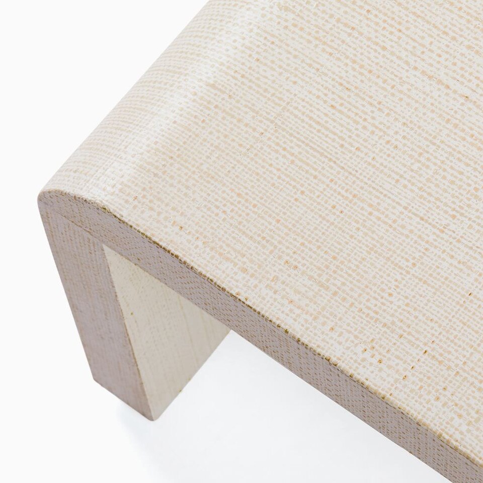Solstice Painted Raffia Coffee Table (127 cm)