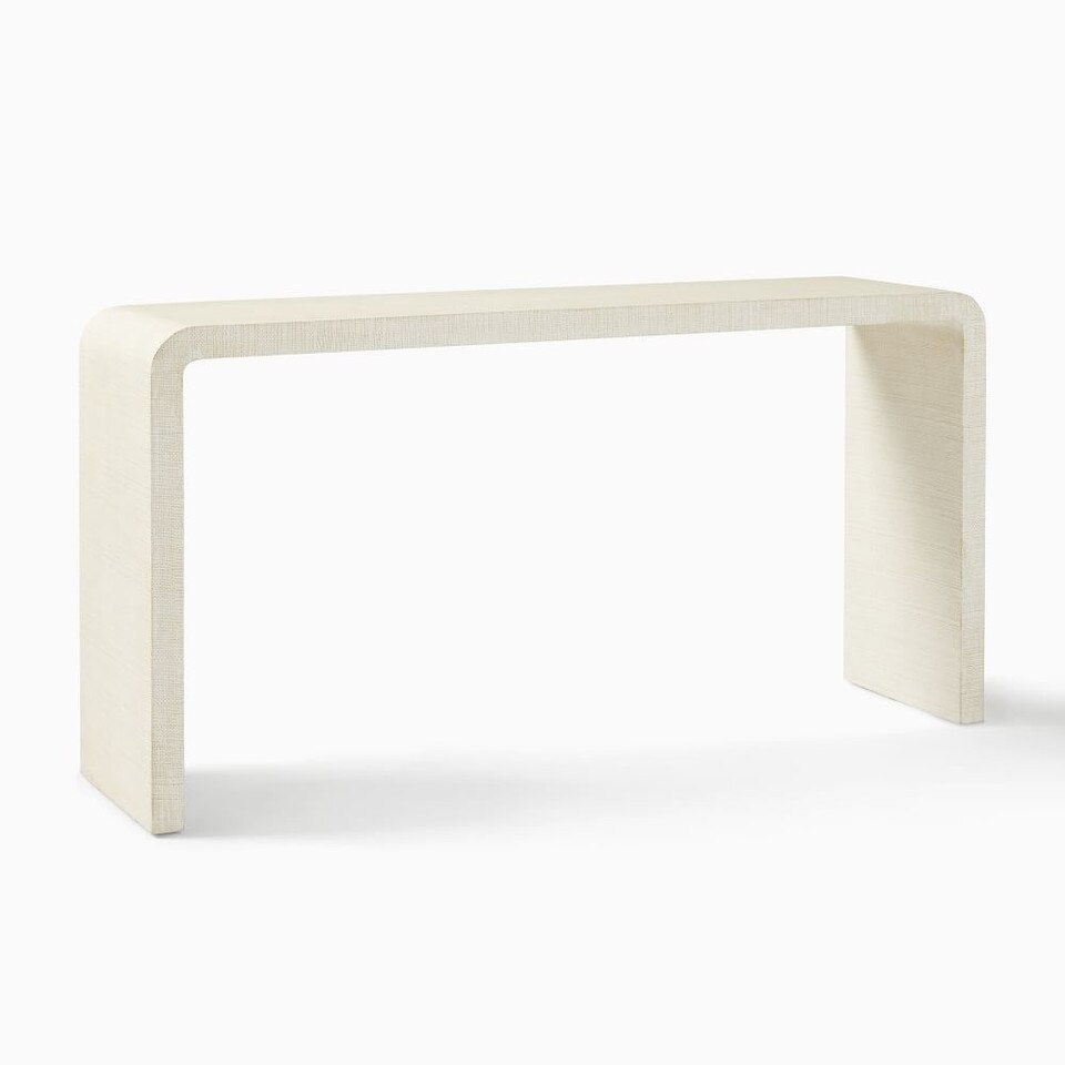 Solstice Painted Raffia Console (152 cm)