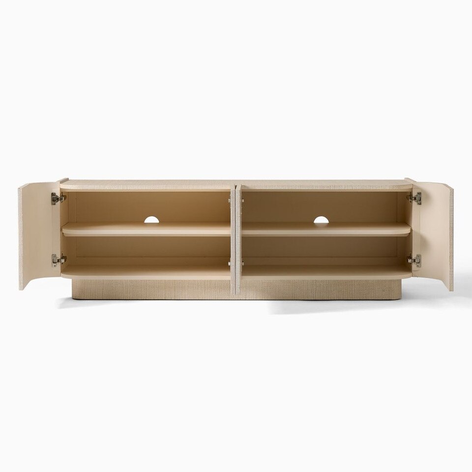 Solstice Painted Raffia Media Console (173 cm)