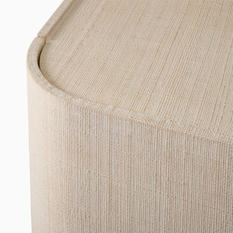 Solstice Painted Raffia Media Console (173 cm)