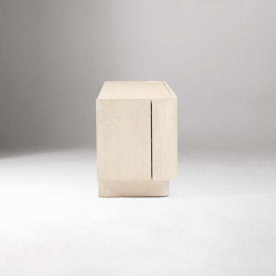 Solstice Painted Raffia Media Console (173 cm)