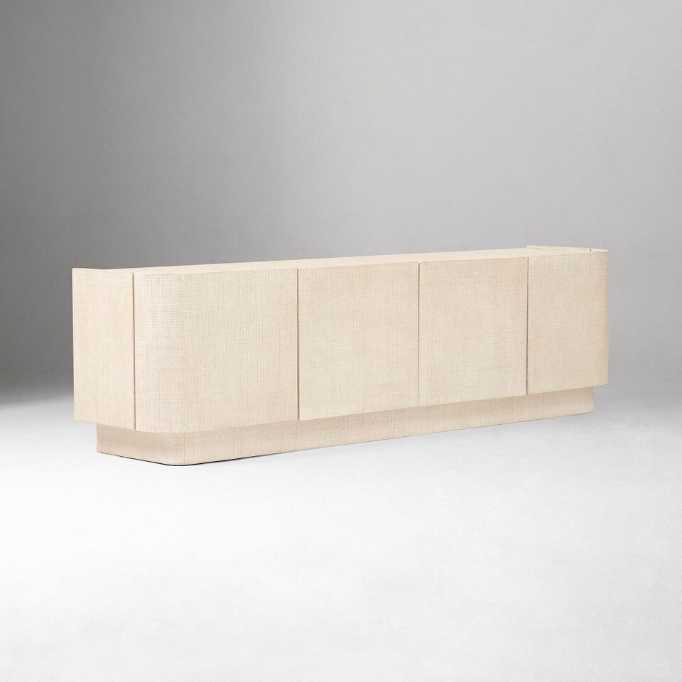 Solstice Painted Raffia Media Console (173 cm)