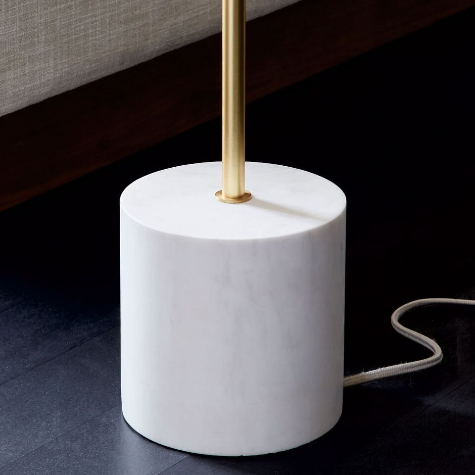 Sphere & Stem 2-Light Floor Lamp (157 cm)