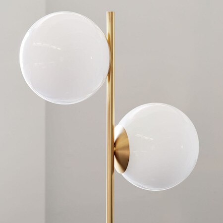 Sphere Stem Floor 2 Light Lamp West Elm United Kingdom Sphere Stem Floor 2 Light Lamp West, Sphere Floor Lamp