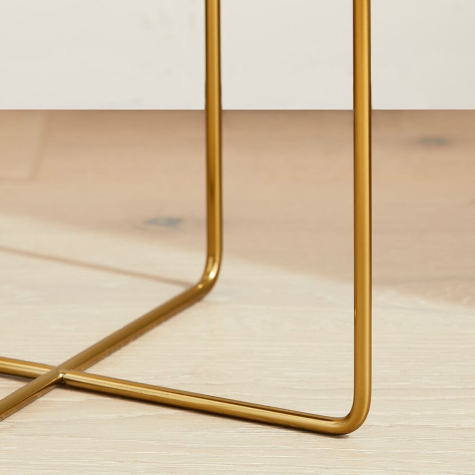 Spun Metal Plant Stand