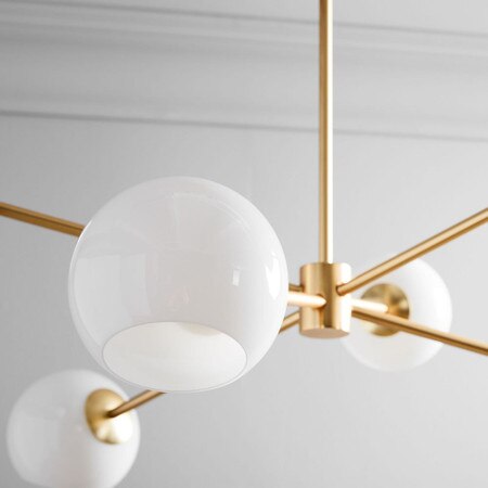 Staggered Glass 6 Light Chandelier Milk West Elm United Kingdom Staggered Glass 6 Light Chandelier, Vintage Brass Chandelier Earrings Uk