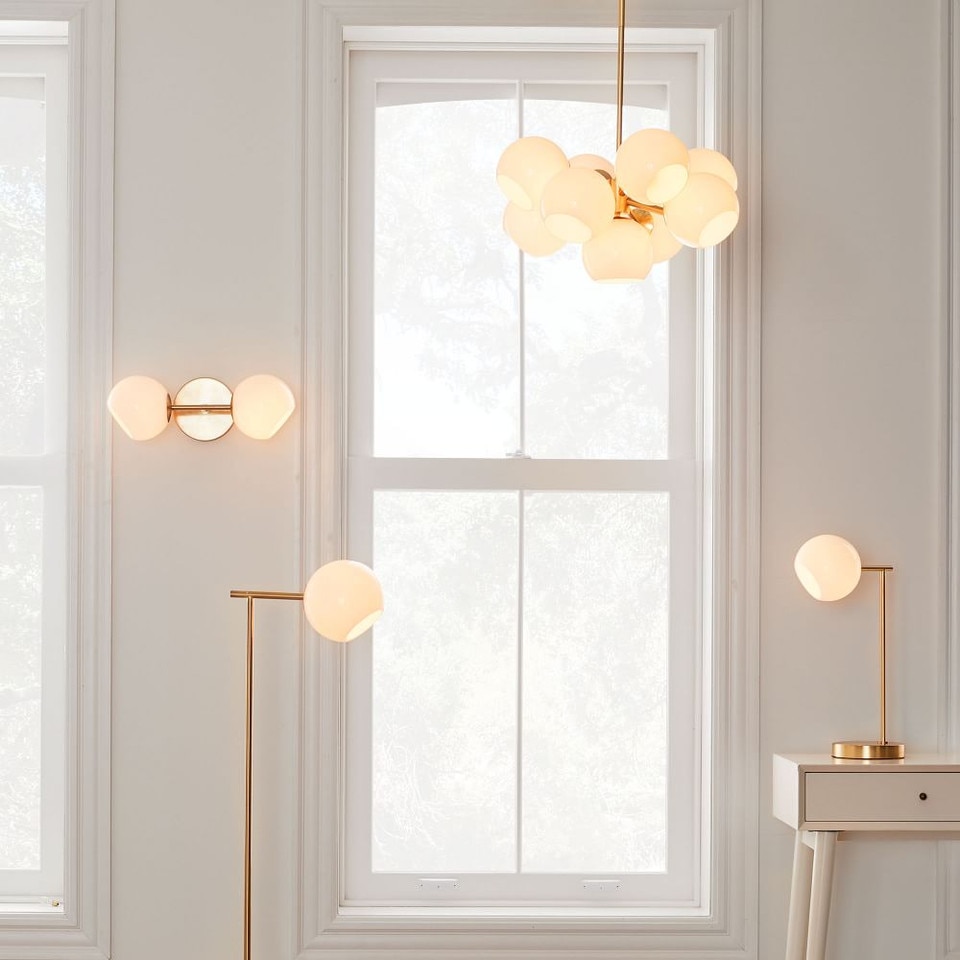 Staggered Glass Floor Lamp (127 cm)