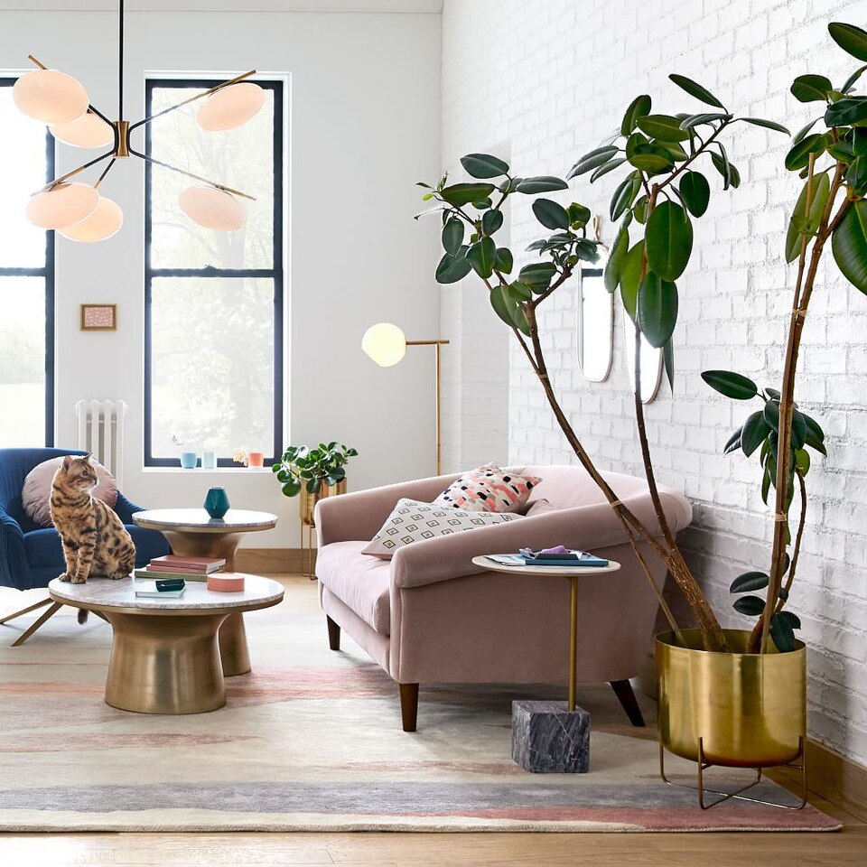 Staggered Glass Floor Lamp (127 cm)