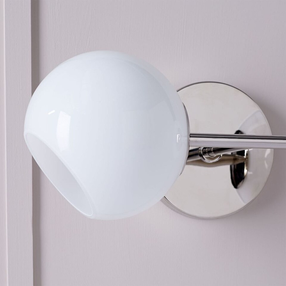 Staggered Glass Sconce - Double