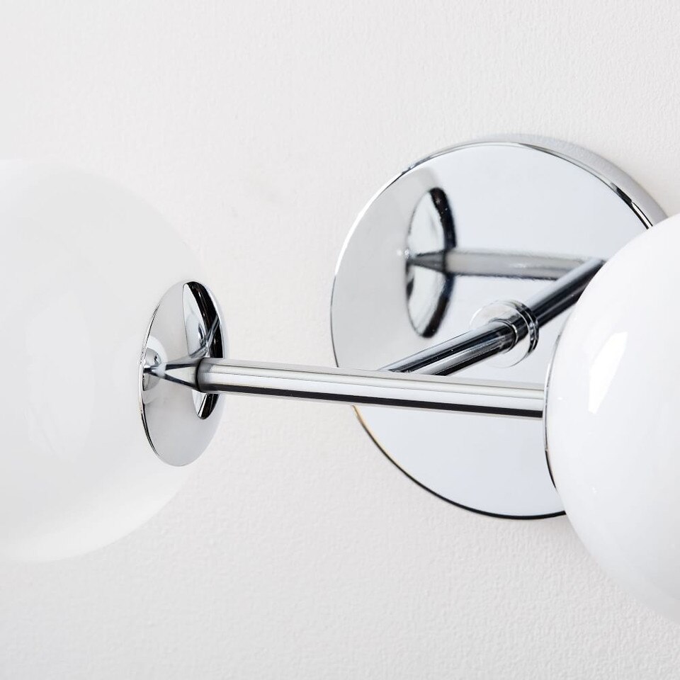Staggered Glass Sconce - Double