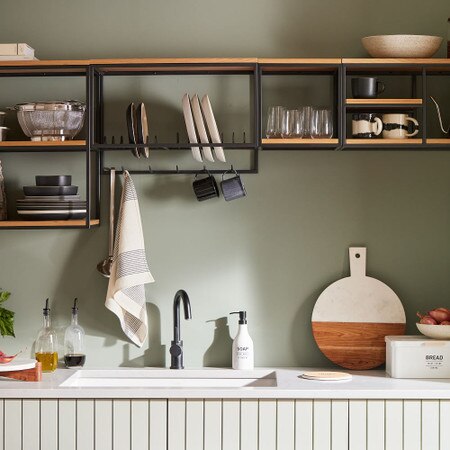 Streamline 3-Tiered Wide Wall Shelf (61 cm)