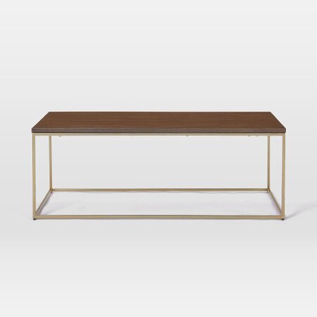 Streamline Coffee Table Dark Walnut West Elm Uk