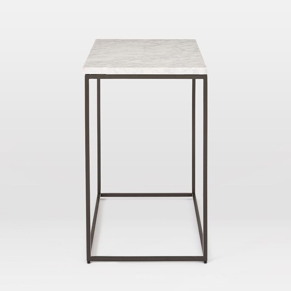 Streamline Side Table (71 cm) - Marble