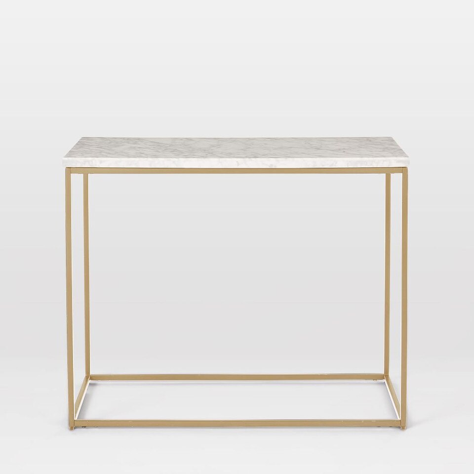 Streamline Side Table (71 cm) - Marble