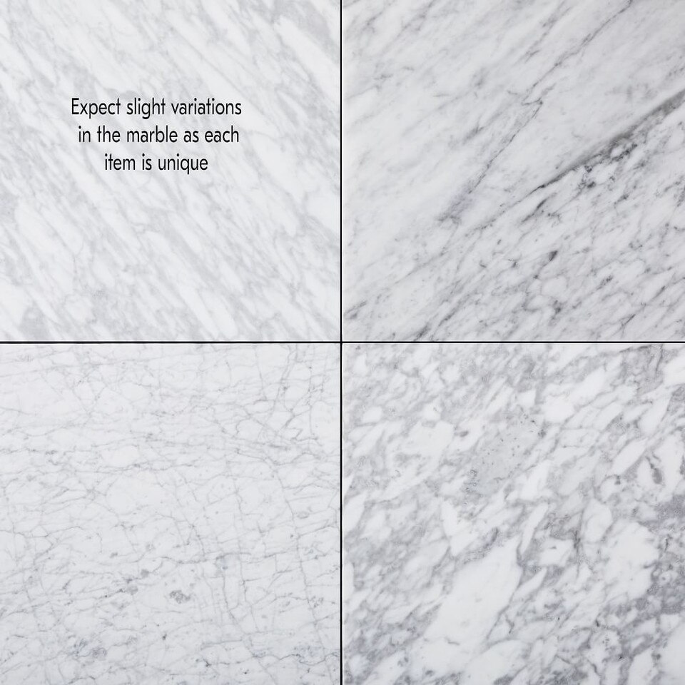 Streamline Side Table (71 cm) - Marble