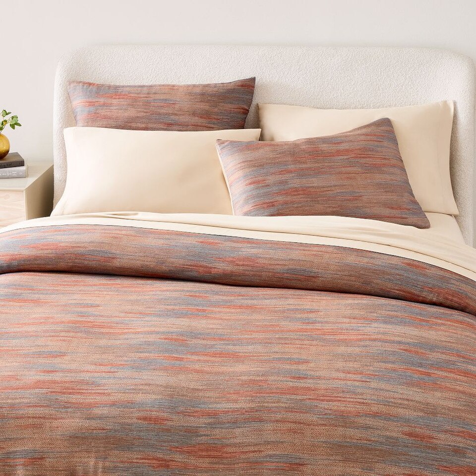 Silky TENCEL™ Striated Duvet Cover & Pillowcases