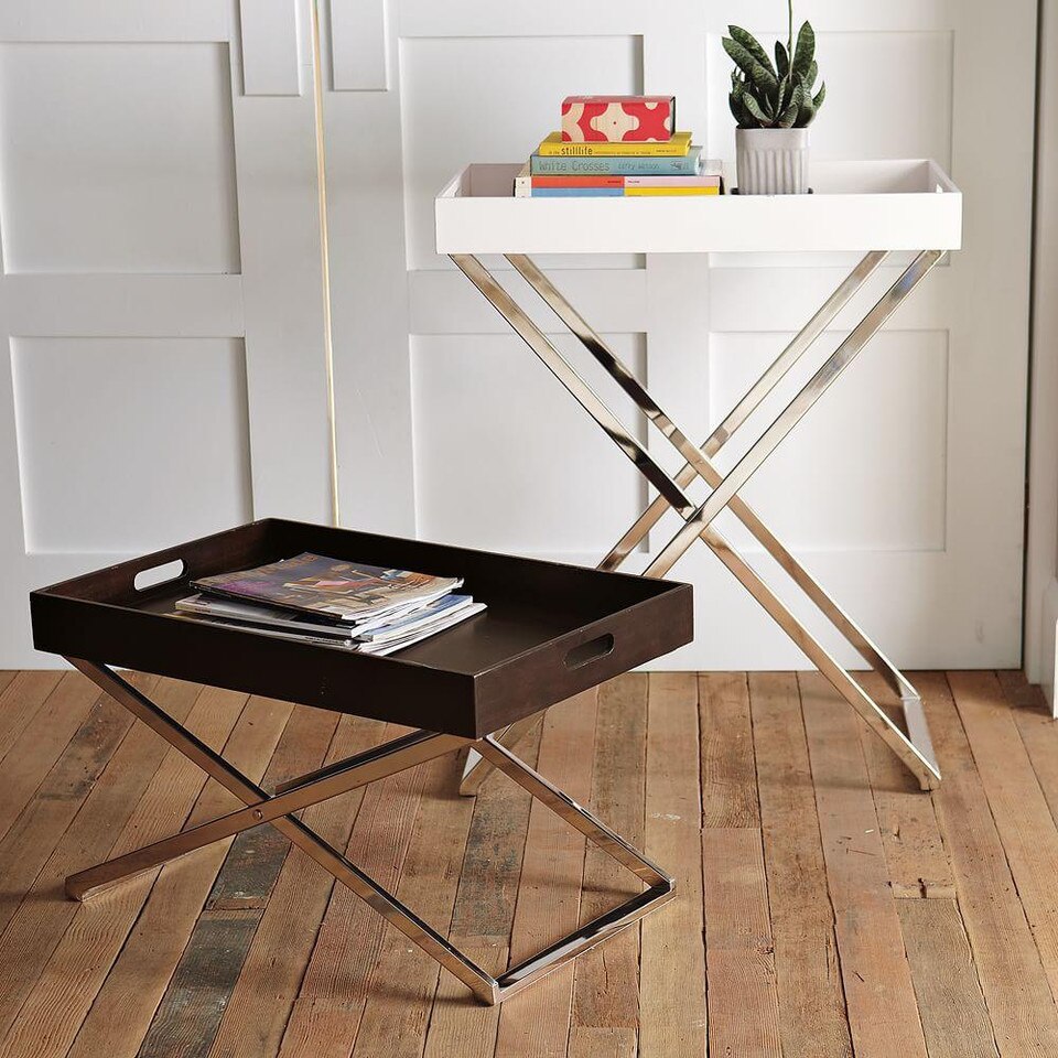 Tall Butler Tray Stand