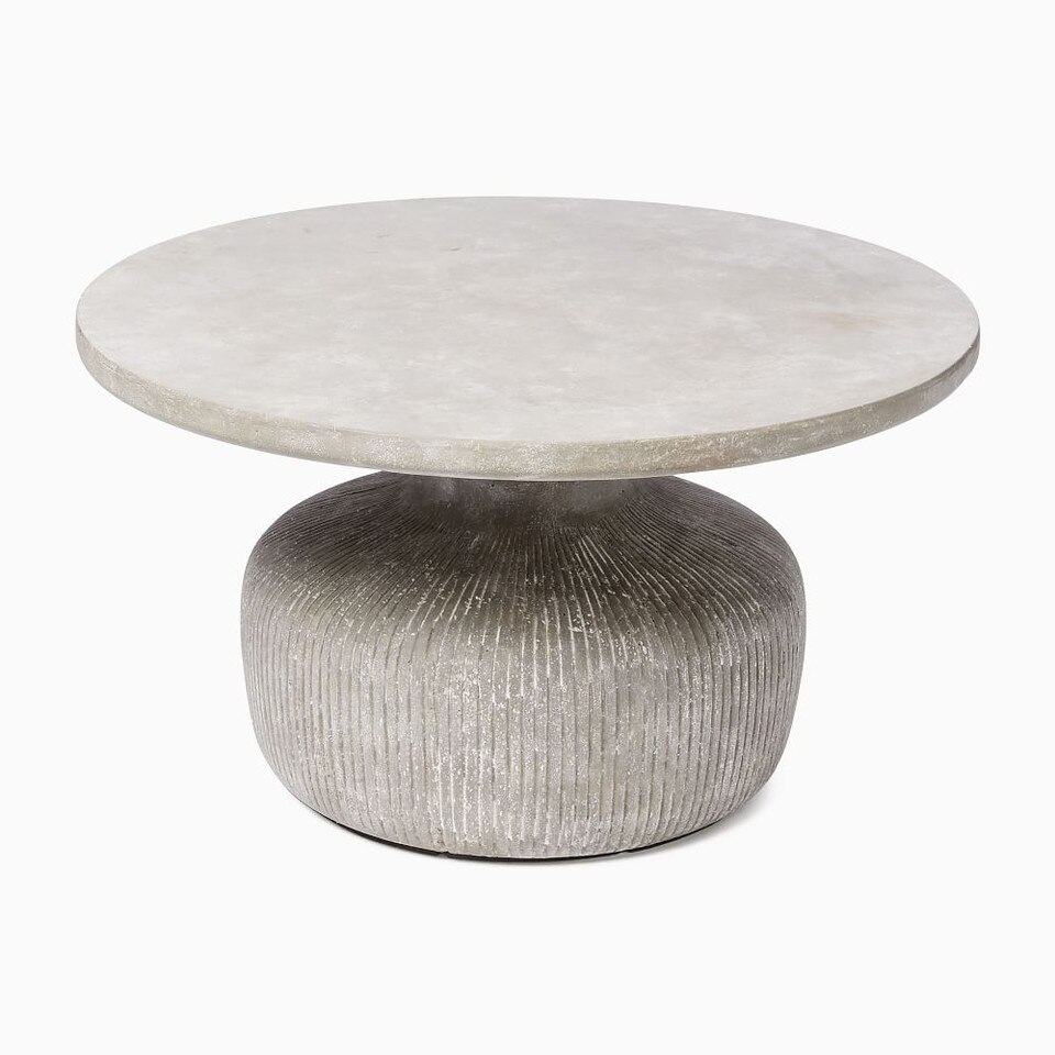 Tambor Indoor/Outdoor Round Coffee Table (76 cm)