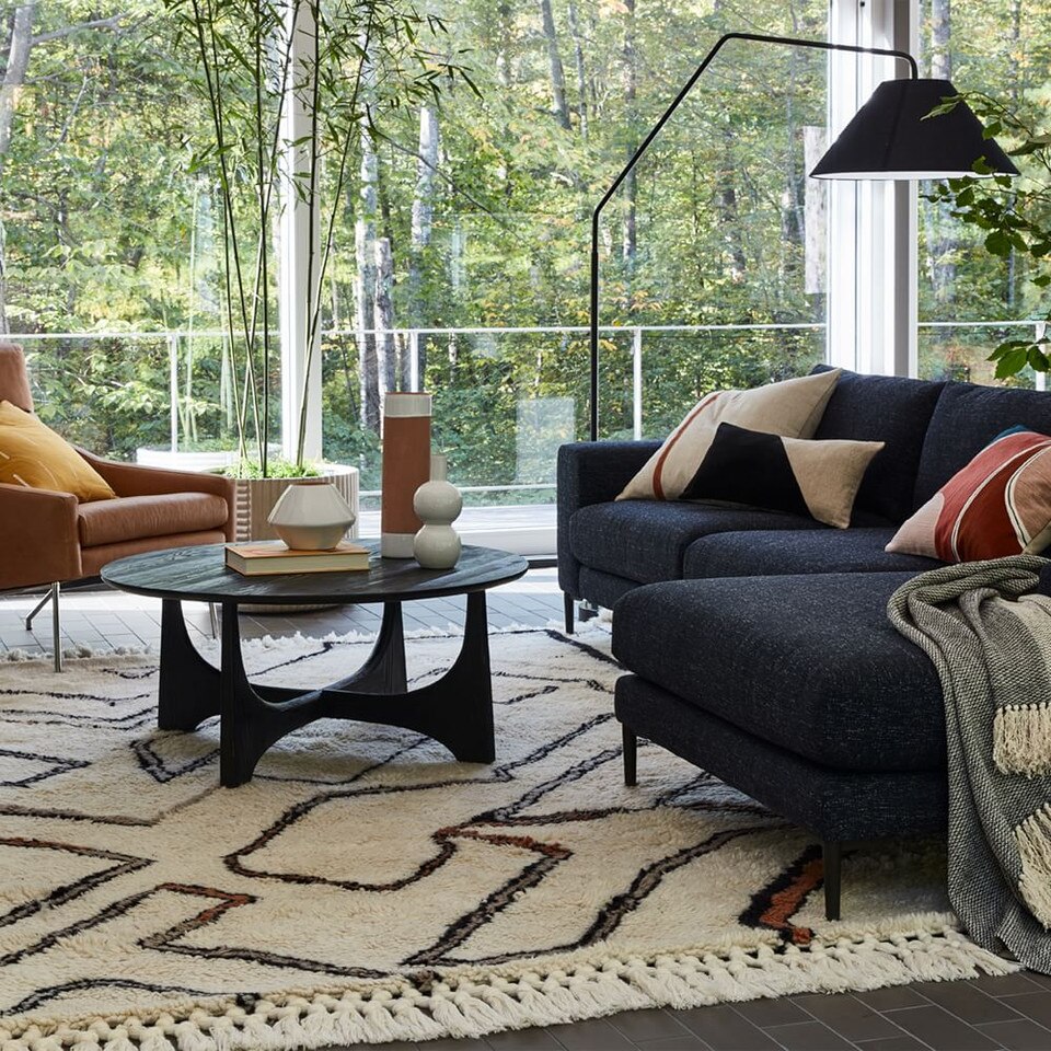 Tanner Solid Wood Coffee Table (102 cm)