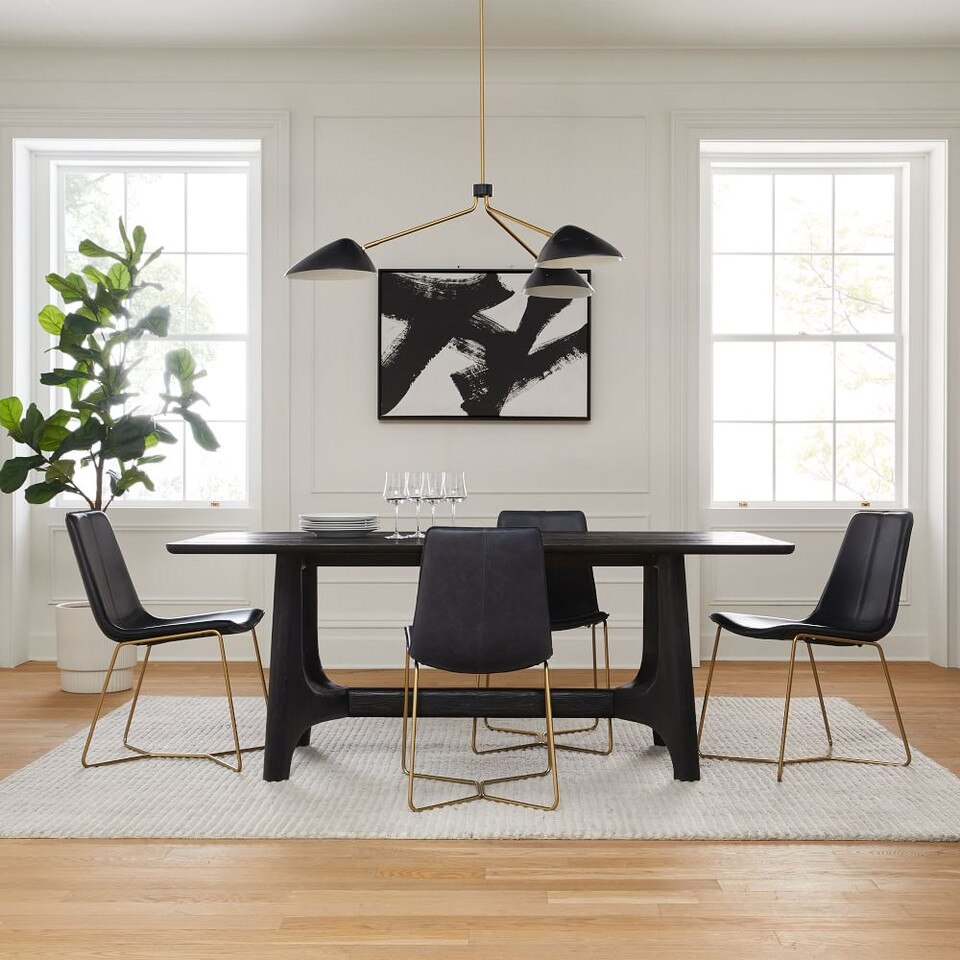 Tanner Solid Wood Dining Table (193 cm)