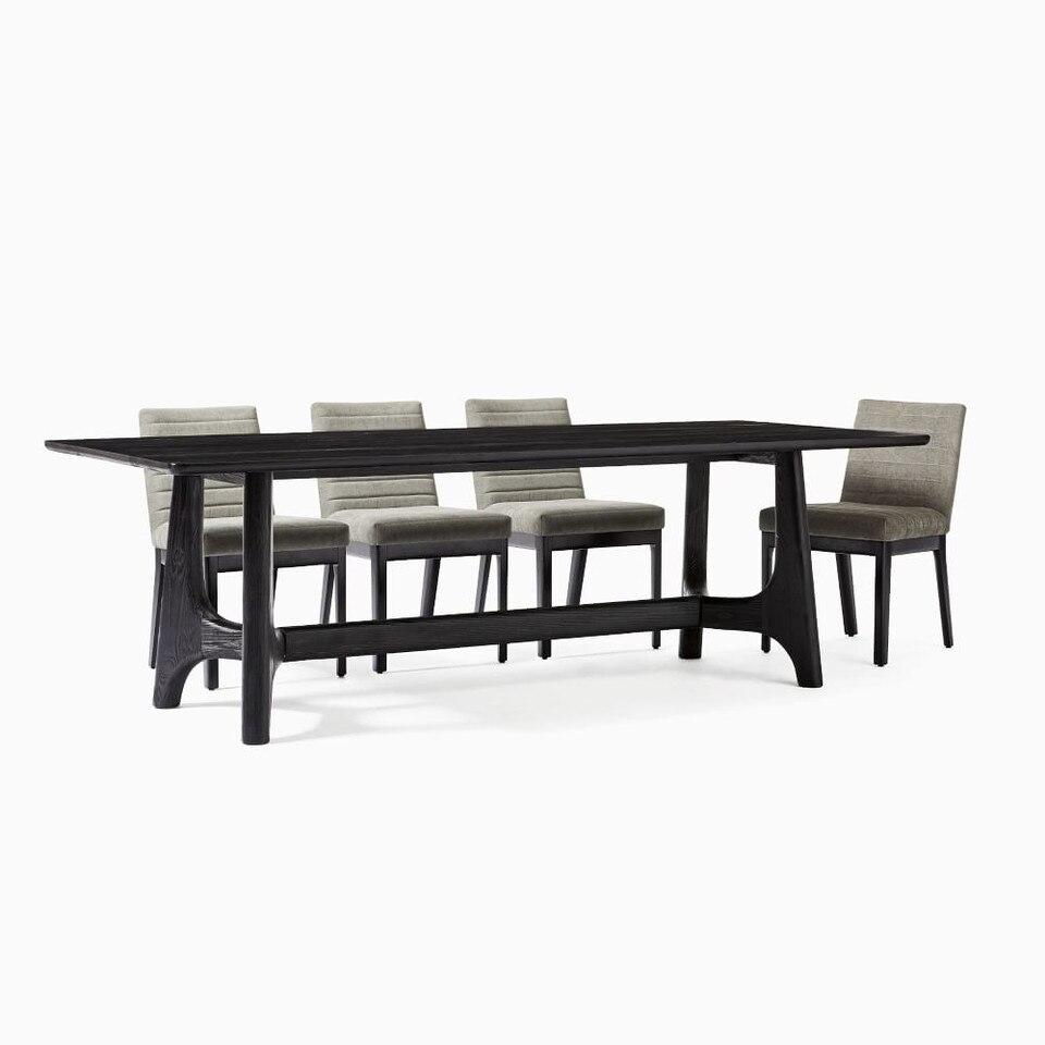 Tanner Solid Wood Dining Table (193 cm)