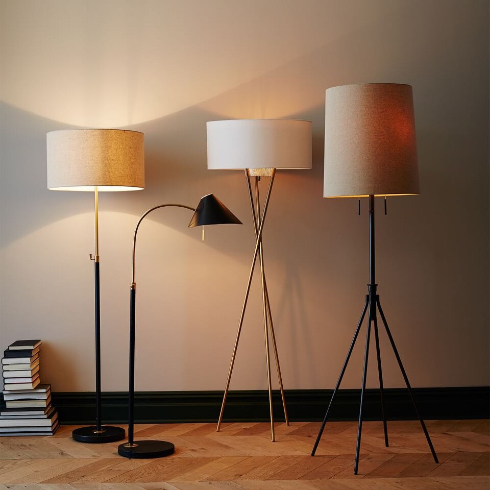 Telescoping Floor Lamp west elm United Kingdom