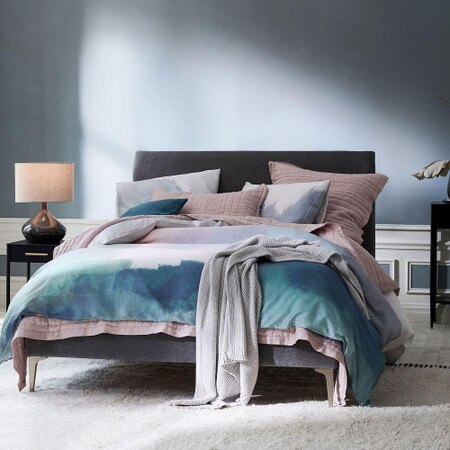 Tencel Abstract Landscape Duvet Cover Pillowcases West Elm Uk