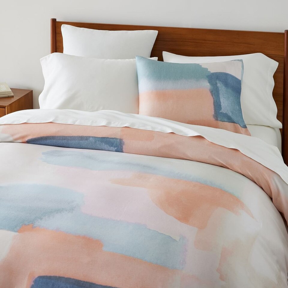 Silky TENCEL™ Delicate Shapes Duvet Cover & Pillowcases