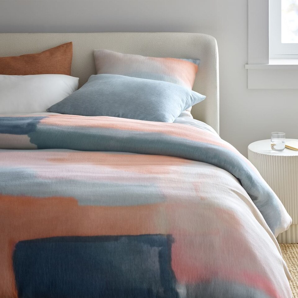 Silky TENCEL™ Delicate Shapes Duvet Cover & Pillowcases