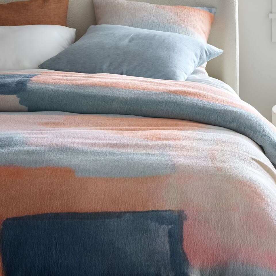 Silky TENCEL™ Delicate Shapes Duvet Cover & Pillowcases