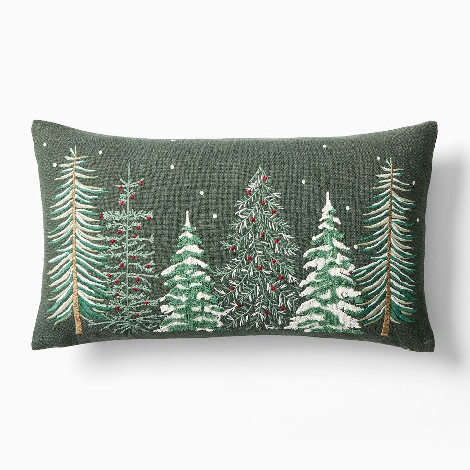 Textural Trees Cushion Cover