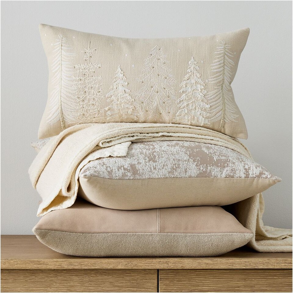 Textural Trees Cushion Cover