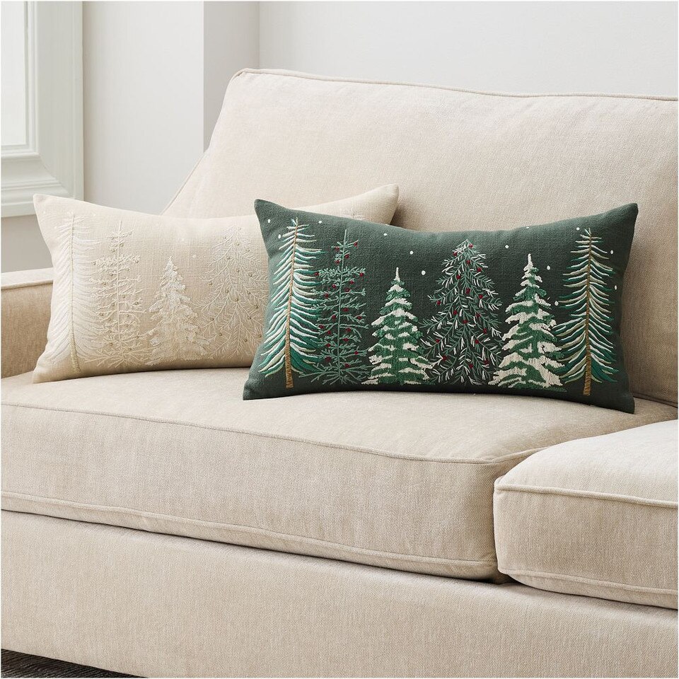 Textural Trees Cushion Cover