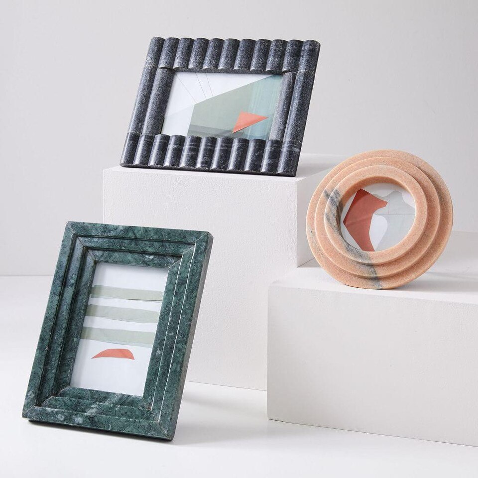 Textured Marble Frames