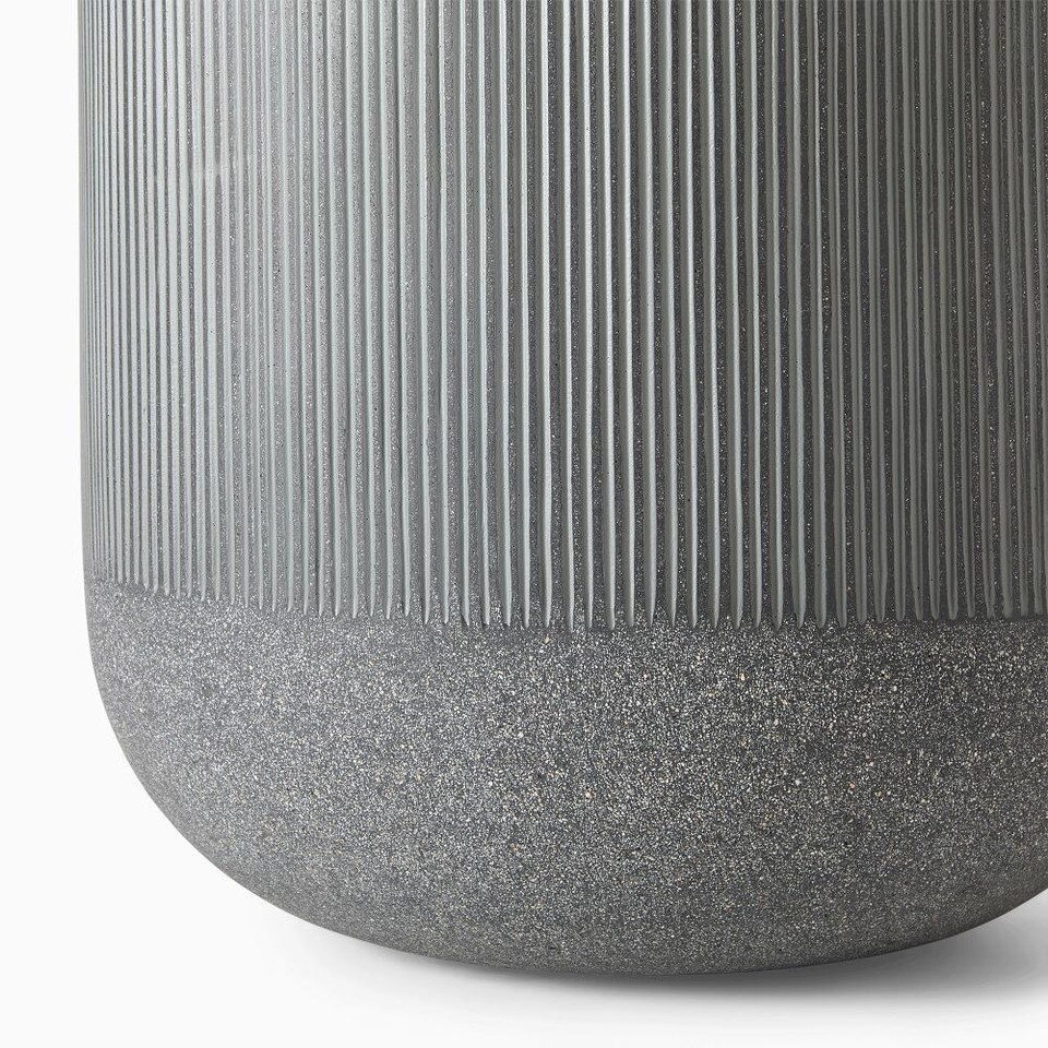 Textured Radius Ficonstone Indoor/Outdoor Planters