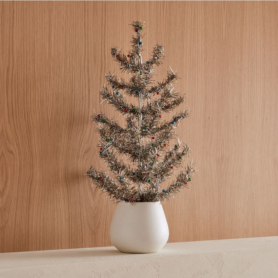 Tiny Tinsel Tree - 61 cm
