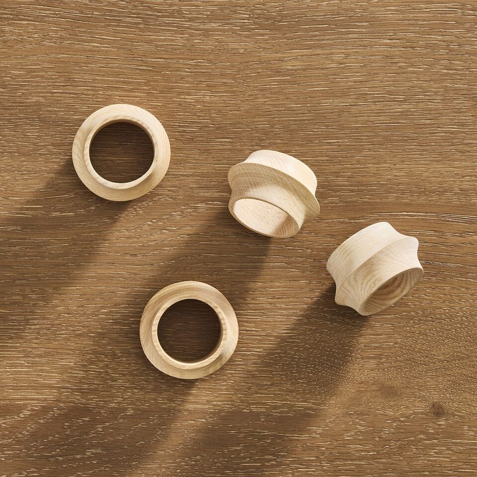 Tira Wood Napkin Rings