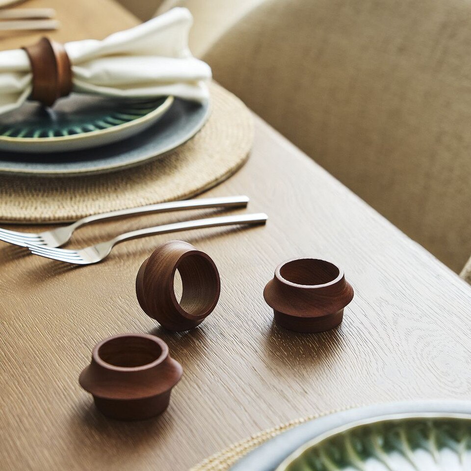 Tira Wood Napkin Rings