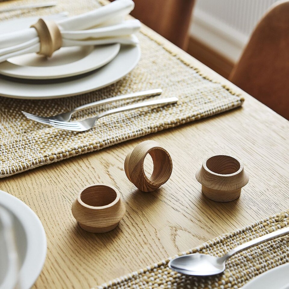 Tira Wood Napkin Rings