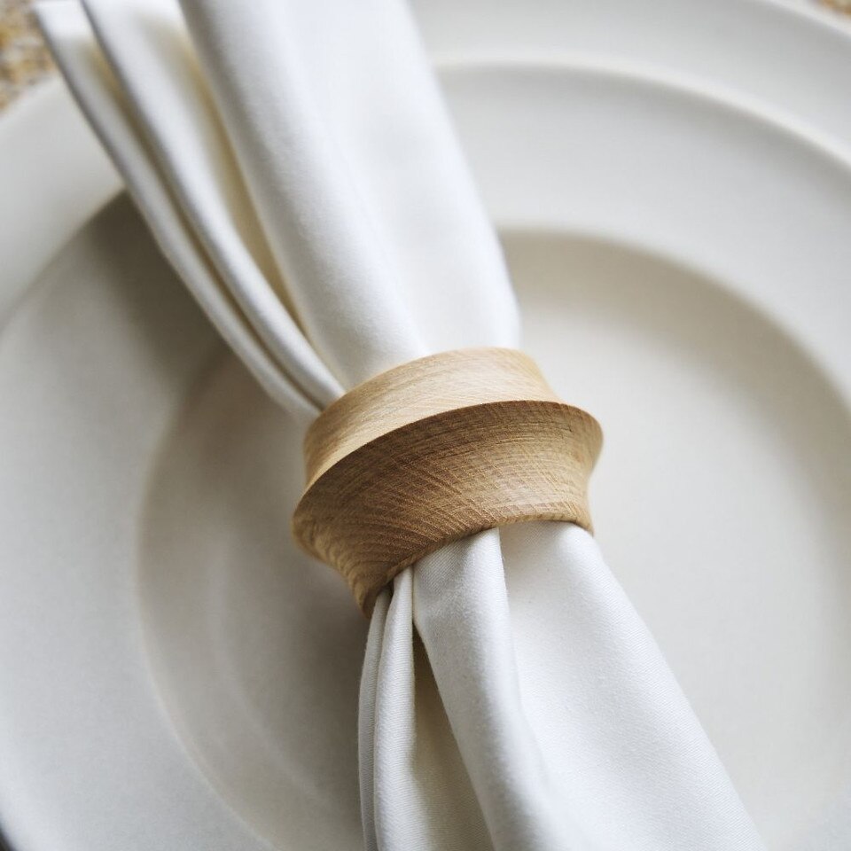 Tira Wood Napkin Rings