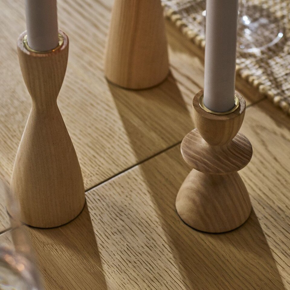 Tira Wood Taper Holders