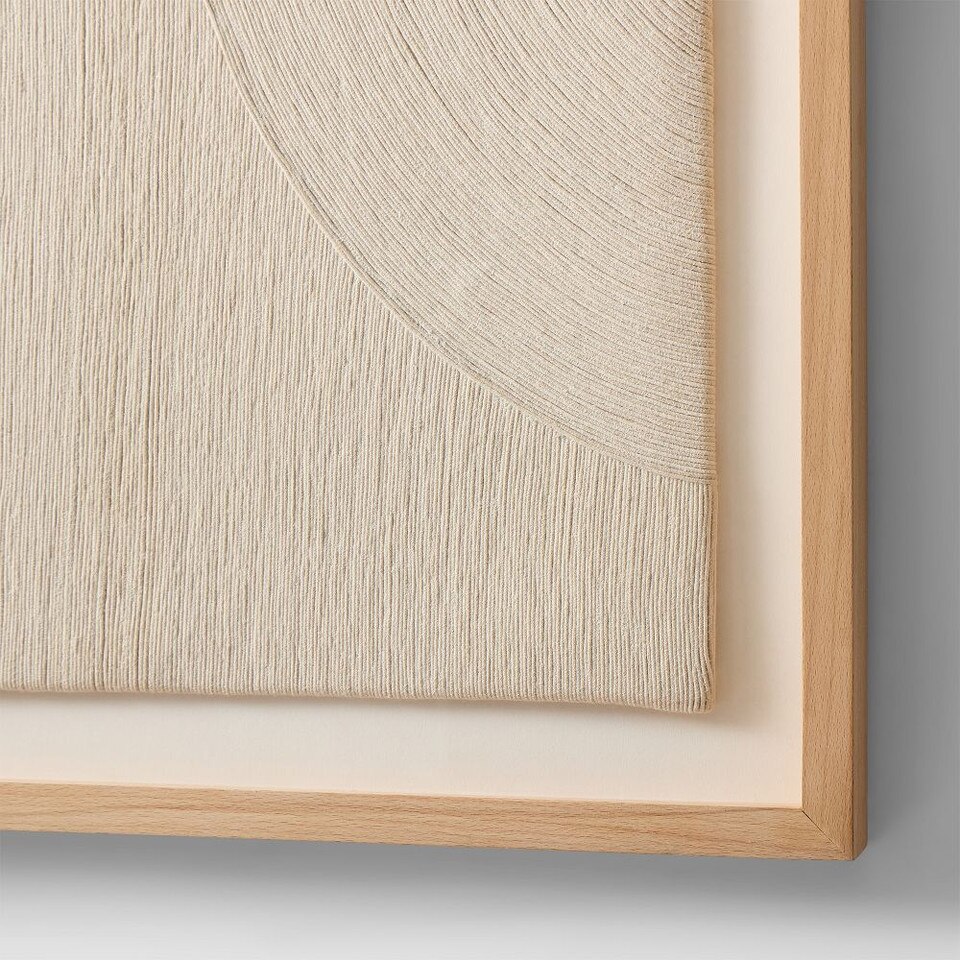Tonal Thread Wall Art | West Elm UK