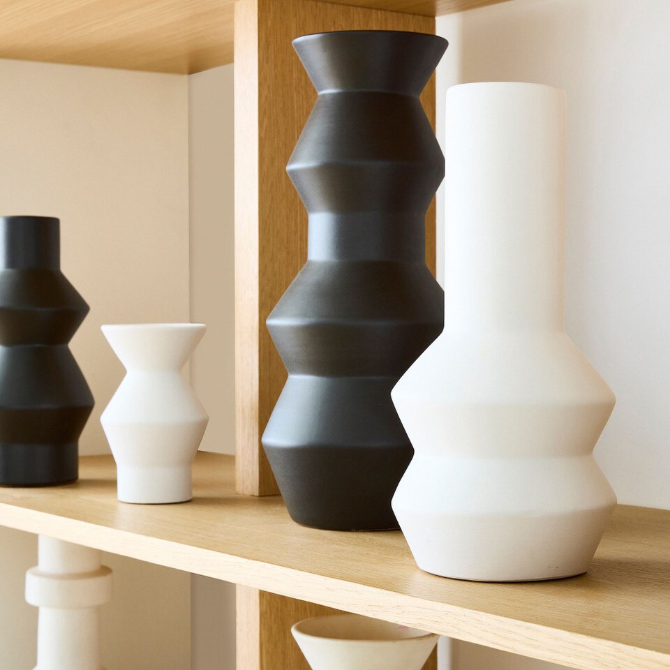 Ceramic Totem Vases