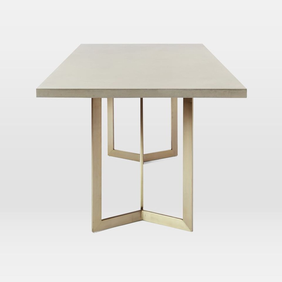 Tower Dining Table - Concrete